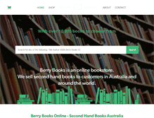 Tablet Screenshot of berrybooks.com.au
